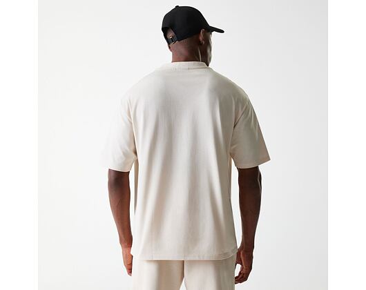 Triko New Era - Oversized Flag Tech Tee - Cream