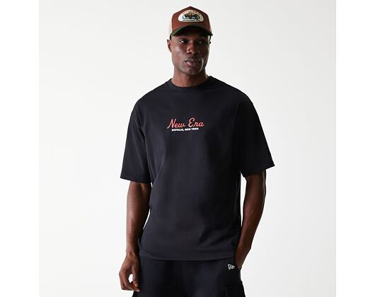 Triko New Era - Wild Graphic Tee - Black