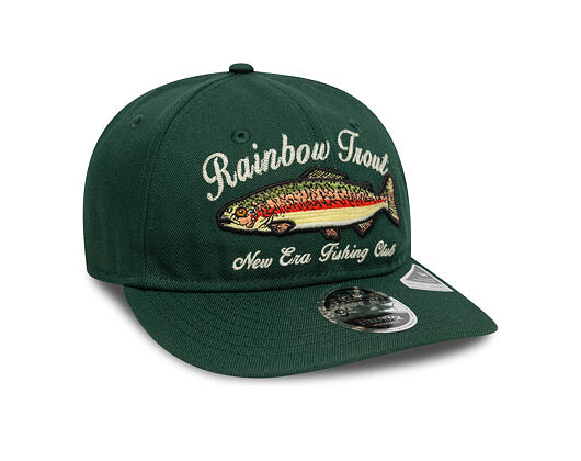 Kšiltovka New Era - Wild "Fishing Club" 9FIFTY Retro Crown - Dark Green