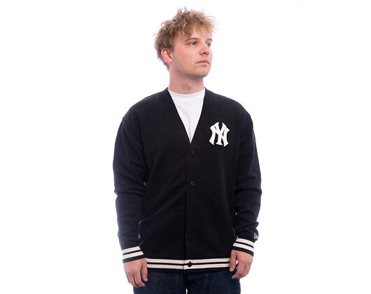 Svetr New Era - MLB Cardigan Knit - NY Yankees - Black