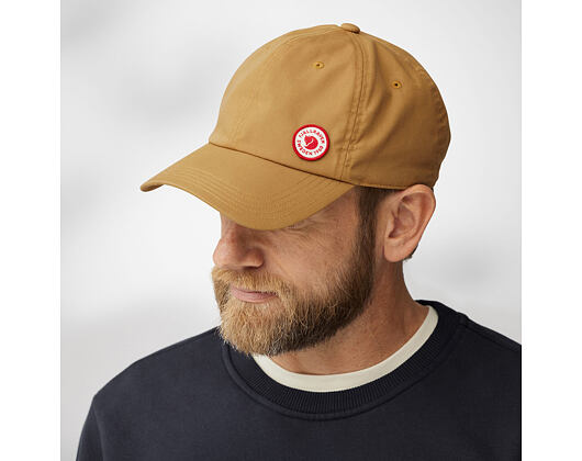 Kšiltovka Fjällräven - Fjällräven Logo Cap - Buckwheat Brown