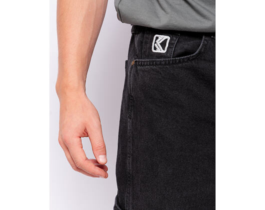 Pracovní Kalhoty Karl Kani - Retro Baggy Workwear Denim - vintage black