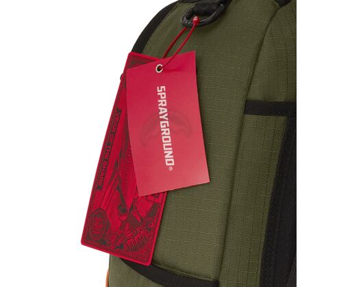 Sprayground - Nylon Shark Central Army Dlx-Ripstop Backpack 