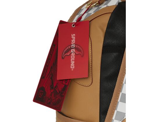 Sprayground - House Of Cream Check Dlx Backpack 
