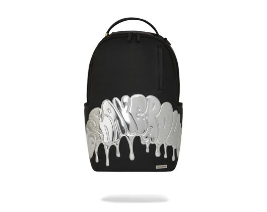 Sprayground - Metallic Drip Shark Bubble Letters Dlx Backpack 