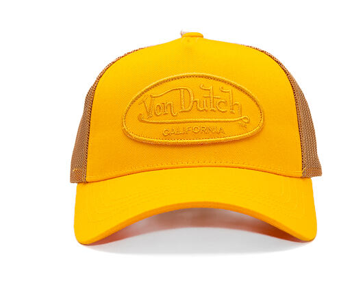 Kšiltovka Von Dutch - Trucker - Cali Patch - Orange