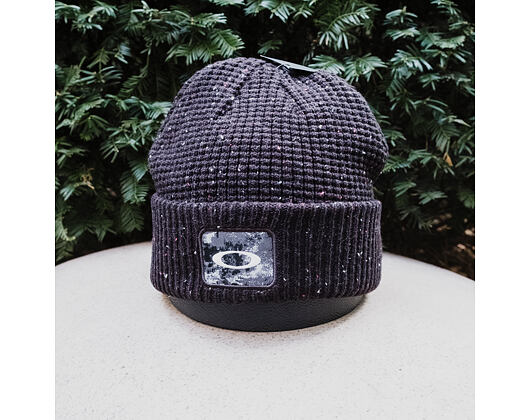 Oakley - Ellipse Patch Waffle Beanie - Blackout