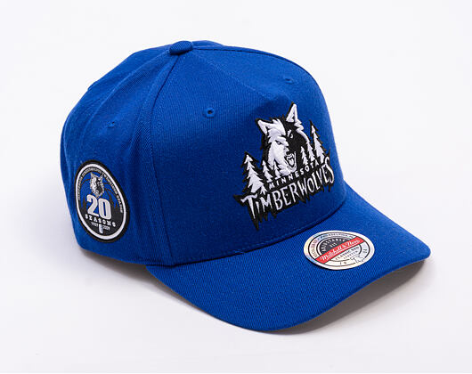 Kšiltovka Mitchell & Ness - Coldwal Classic Red  - Minnesota Timberwolves - Royal Blue