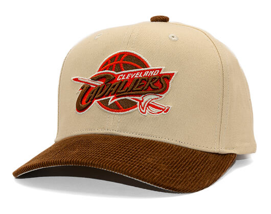Kšiltovka Mitchell & Ness - Tawny Pro Crown - Cleveland Cavaliers - Sand/Brown