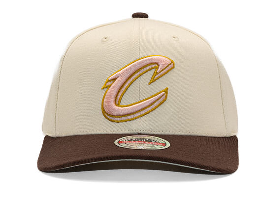 Kšiltovka Mitchell & Ness - Blush Sand Classic Red - Cleveland Cavaliers - Sand/Brown