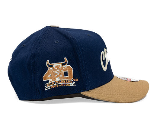 Kšiltovka Mitchell & Ness - Sand Storm Classic Red - Chicago Bulls - Navy/Sand