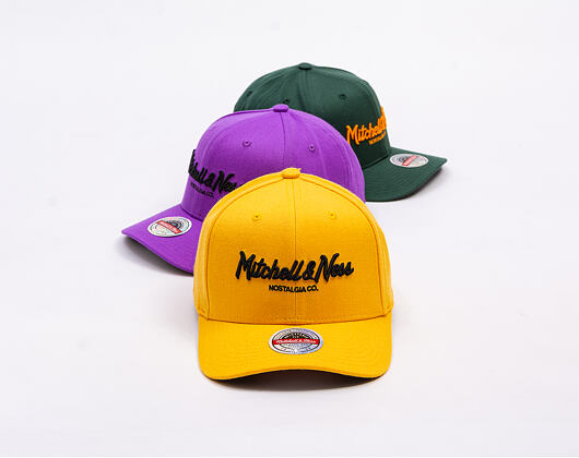 Kšiltovka Mitchell & Ness - Pinscript Classic Red - Own Brand - Yellow/Black