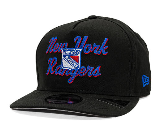 New Era - NHL Chainstitch 9FIFTY A-Frame - New York Rangers - Black
