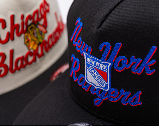 New Era - NHL Chainstitch 9FIFTY A-Frame - New York Rangers - Black