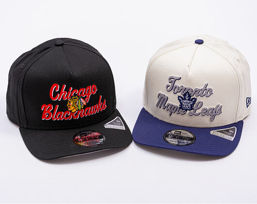 New Era - NHL Chainstitch 9FIFTY A-Frame - Toronto Maple Leafs - Chrome White