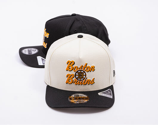 New Era - NHL Chainstitch 9FIFTY A-Frame - Boston Bruins - Chrome White