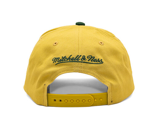 Kšiltovka Mitchell & Ness - Harvest Gold Pro Crown - Los Angeles Lakers - Gold/Green