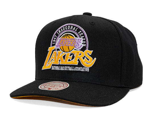 Cap Mitchell & Ness - NBA Inaugural Team Pro Crown - Los Angeles Lakers - Black