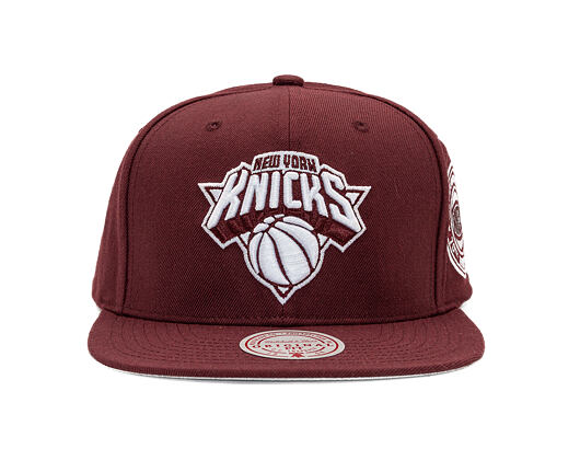 Cap Mitchell & Ness - NBA Fashion Basic Snapback - New York Knicks - Dark Purple