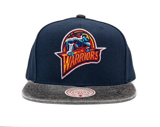Kšiltovka Mitchell & Ness - NBA Denim Patchwork - Golden State Warriors - Navy