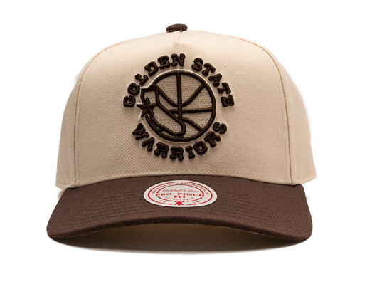 Kšiltovka Mitchell & Ness - NBA Fashion Basic 2T Pro - Golden State Warriors - Cream