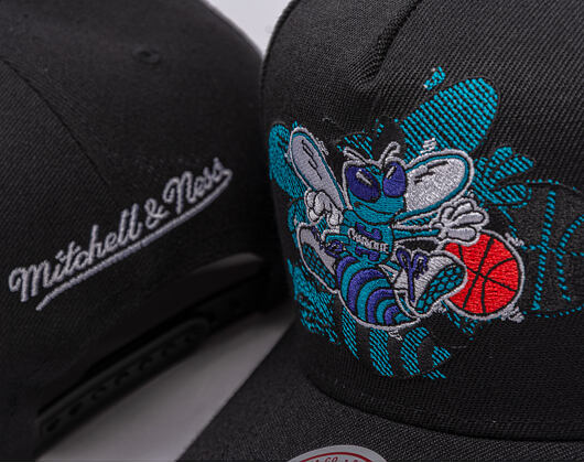 Cap Mitchell & Ness - NBA Tilted Pro Snapback Hwc - Charlotte Hornets - Black