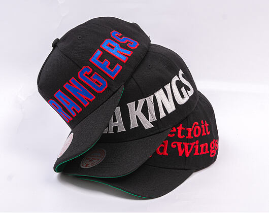 Kšiltovka Mitchell & Ness - NHL Busted Pro - New York Rangers - Black