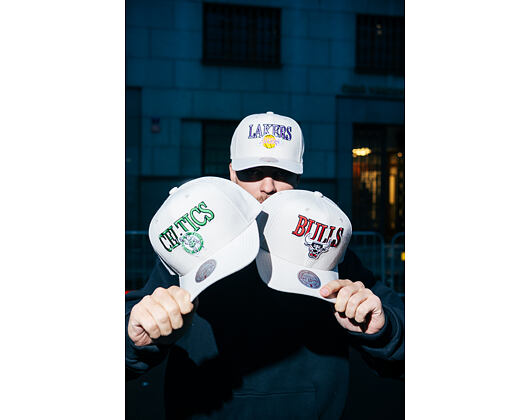 Cap Mitchell & Ness - NBA Team Name Pro Crown - Chicago Bulls - Bone
