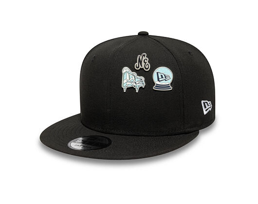 Pin New Era - Branded 3× Cap Pin Set - Silver