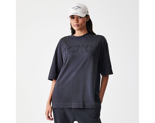 Tee New Era - Branded Washed Oversized Tee - Black