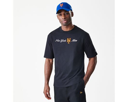 Tee New Era - MLB Graphic Oversized Tee - NY Mets - Black