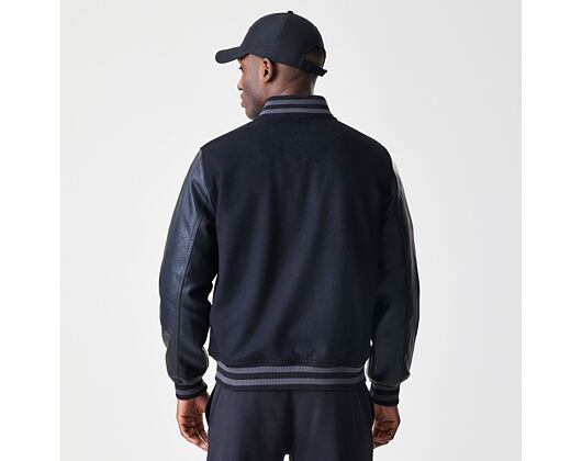 Jacket New Era - NBA Tonal Patch Varsity - Chicago Bulls - Black