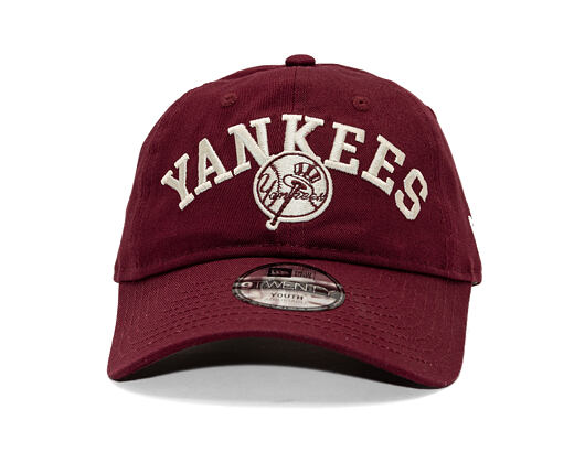 Kids Cap New Era - MLB College 9TWENTY - NY Yankees - Burgundy