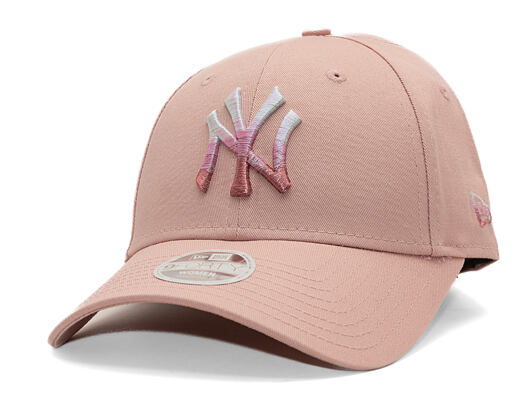 Womens Cap New Era - MLB Womens Metallic Logo 9FORTY - NY Yankees - Pink / Fushia