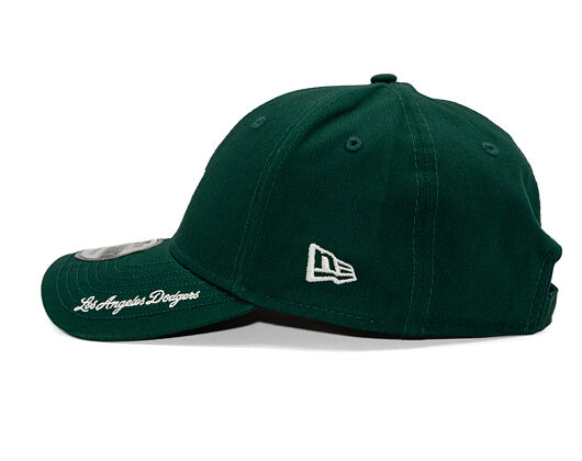 Cap New Era - MLB Visor Script 9FORTY - LA Dodgers - Dark Green