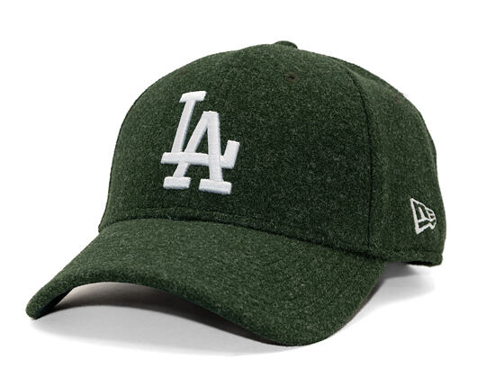 Cap New Era - MLB Melton Wool 9FORTY - LA Dodgers - Dark Green / White
