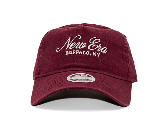Womens Cap New Era - Branded Womens A-Frame 9TWENTY - Burgundy / Cream