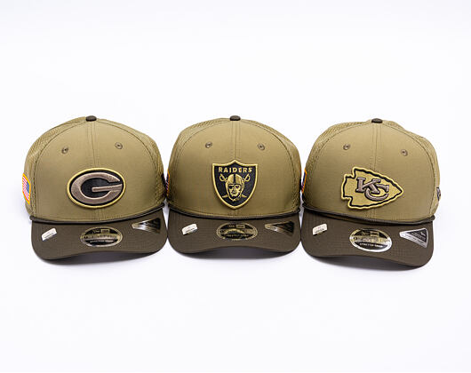 Cap New Era - NFL25 "Salute to Service" - 9SEVENTY Stretch-Snap - Las Vegas Raiders 