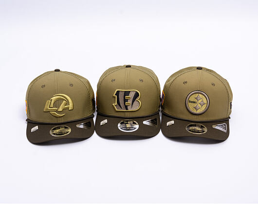 Cap New Era - NFL25 "Salute to Service" - 9SEVENTY Stretch-Snap - Los Angeles Rams 