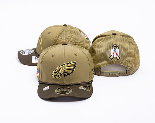 Cap New Era - NFL25 "Salute to Service" - 9SEVENTY Stretch-Snap - Philadelphia Eagles 