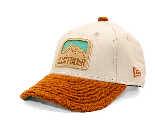 Kids Cap New Era - Branded Kids Outdoor 9FORTY - Stone / Auburn