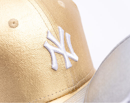 Womens Cap New Era - MLB Metallic 9FORTY - NY Yankees - Gold