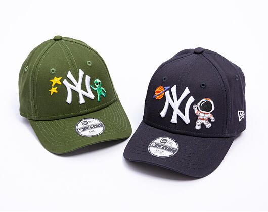 Kids Cap New Era - MLB Kids Space Icon 9FORTY - NY Yankees - Rifle Green