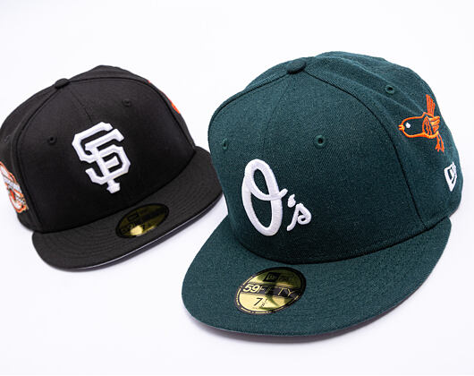 Cap New Era - MLB "Image Drop" ALL OVER 59FIFTY - Baltimore Orioles - Dark Green