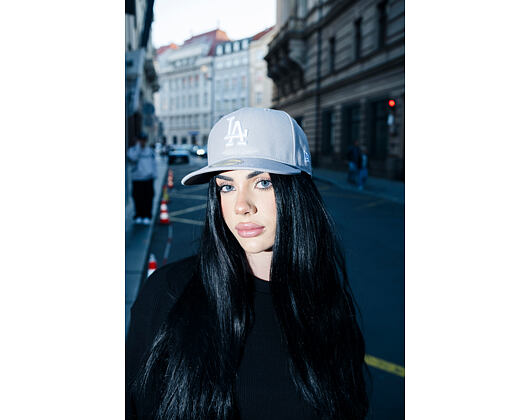 Cap New Era - MLB Basic 59FIFTY - LA Dodgers - Grey / White