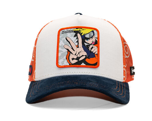 Capslab TruckerCapslab X Naruto Uzumaki Navy/White/Orange