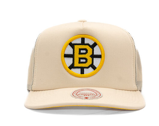 Mitchell & Ness - Evergreen Trucker Vntg - NHL - Boston Bruins - Off White