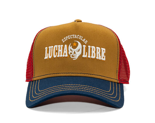 Stetson - Trucker Cap Lucha Libre by JJ Hats - Navy/Orche