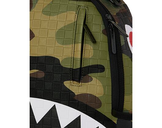 Sprayground Woodland Camo Check Backpack