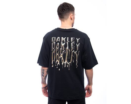 Oakley T-shirt - Stacked Metal Tee - Blackout